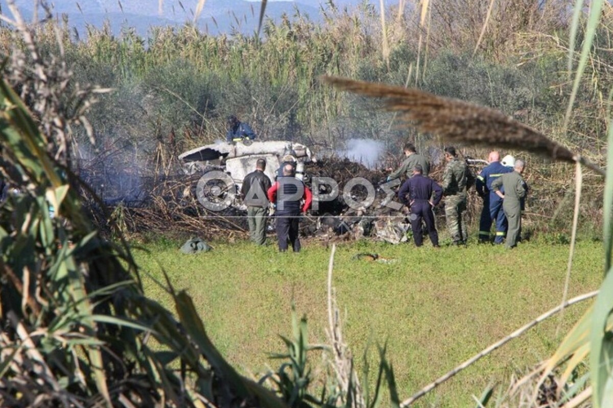 Νεκρός ο πιλότος του αεροσκάφους της Πολεμικής Αεροπορίας που έπεσε στην Καλαμάτα