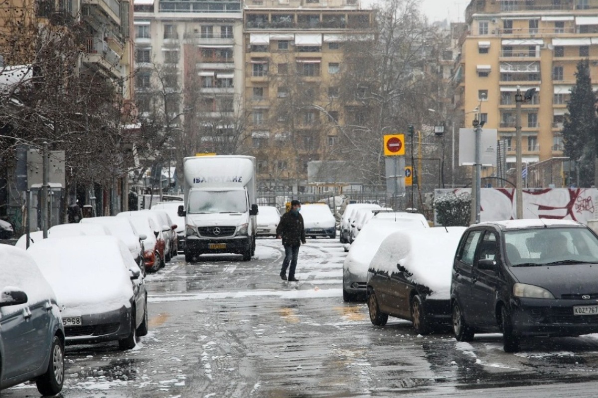 Αλυσίδες χιονιού: Υποχρεωτικές σήμερα στη Θεσσαλονίκη