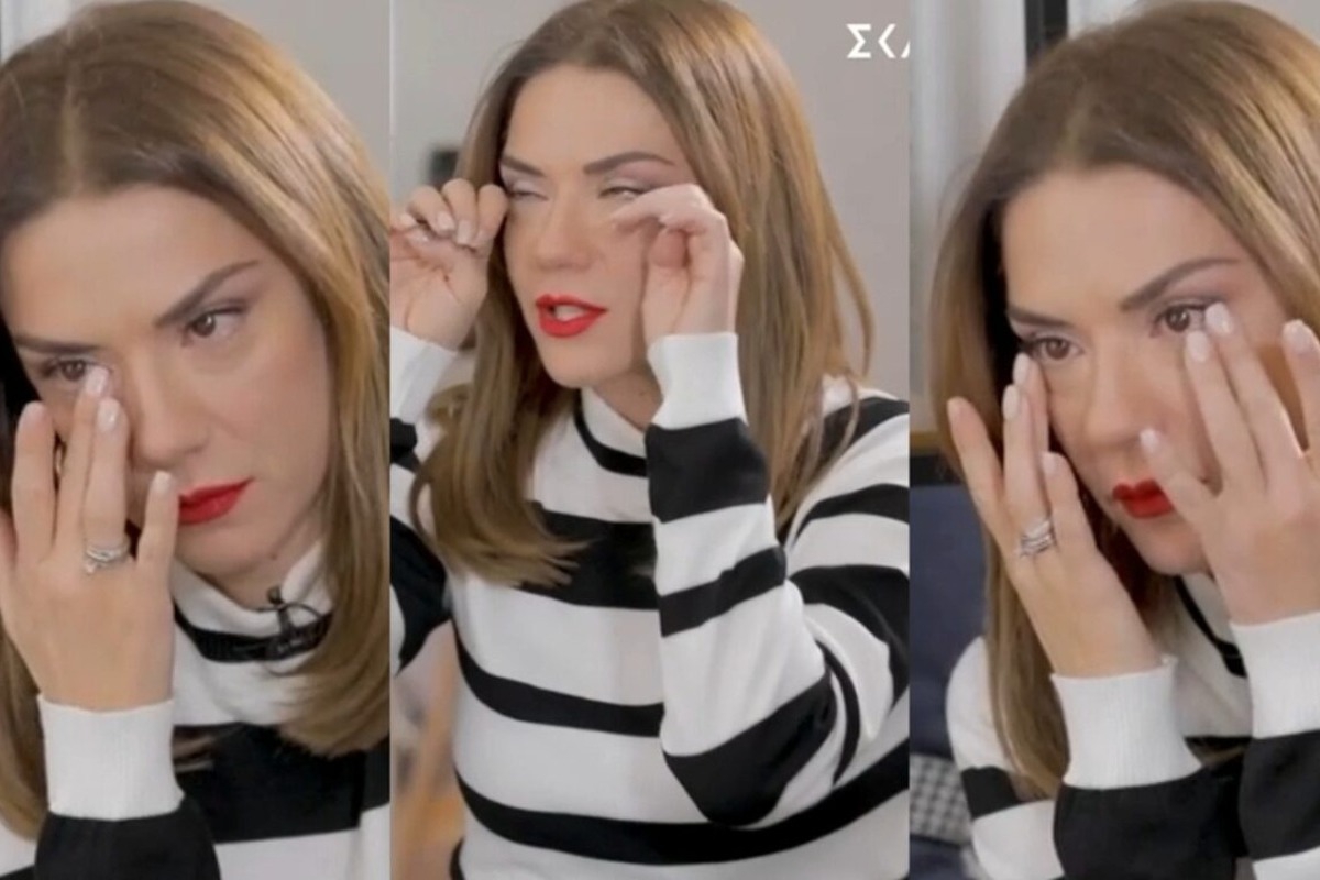 Βάσω Λασκαράκη: Ξέσπασε σε λυγμούς στον «αέρα» του ΣΚΑΙ