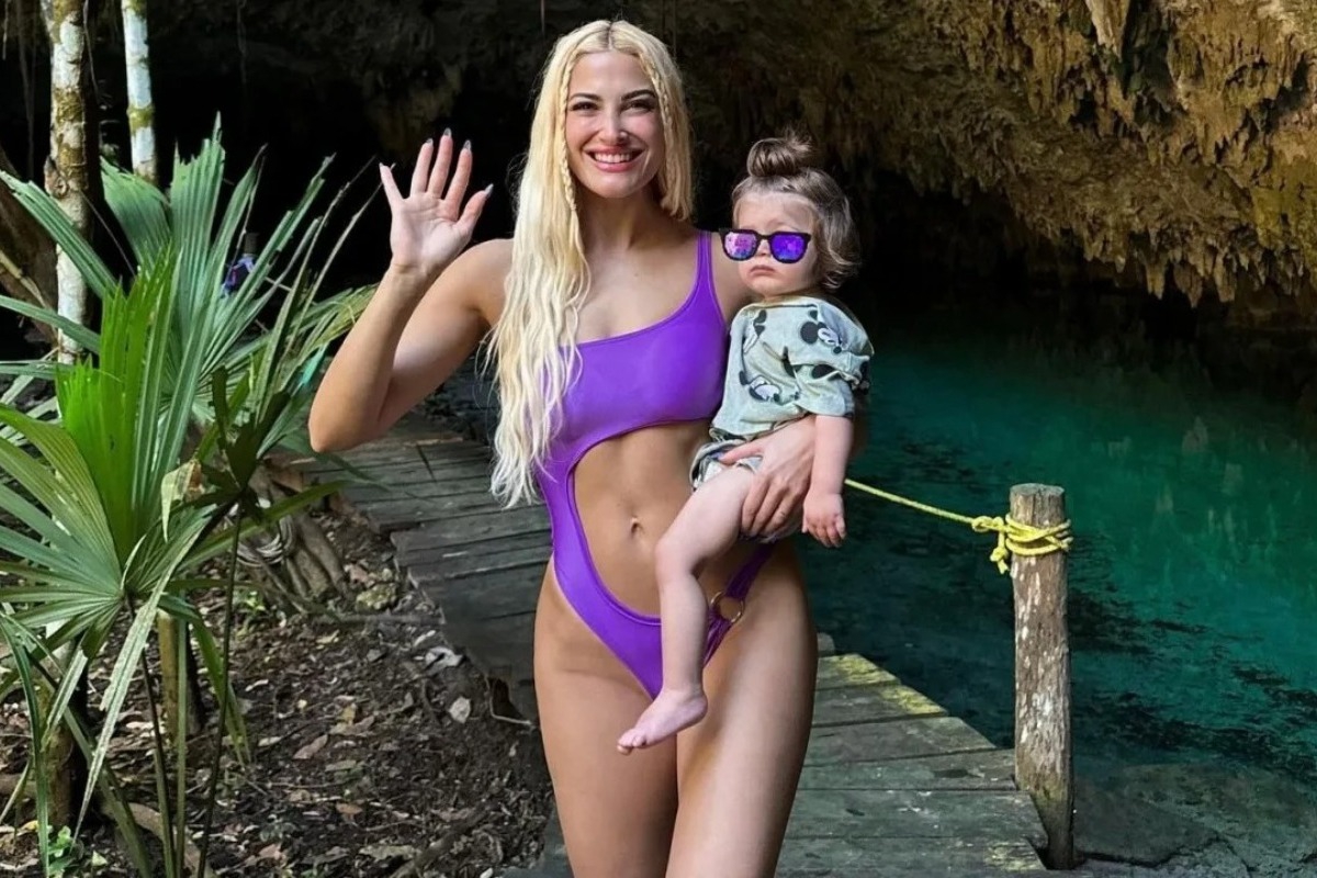 Ιωάννα Τούνη: Με μαγιό και τον Πάρη αγκαλιά στο Μεξικό