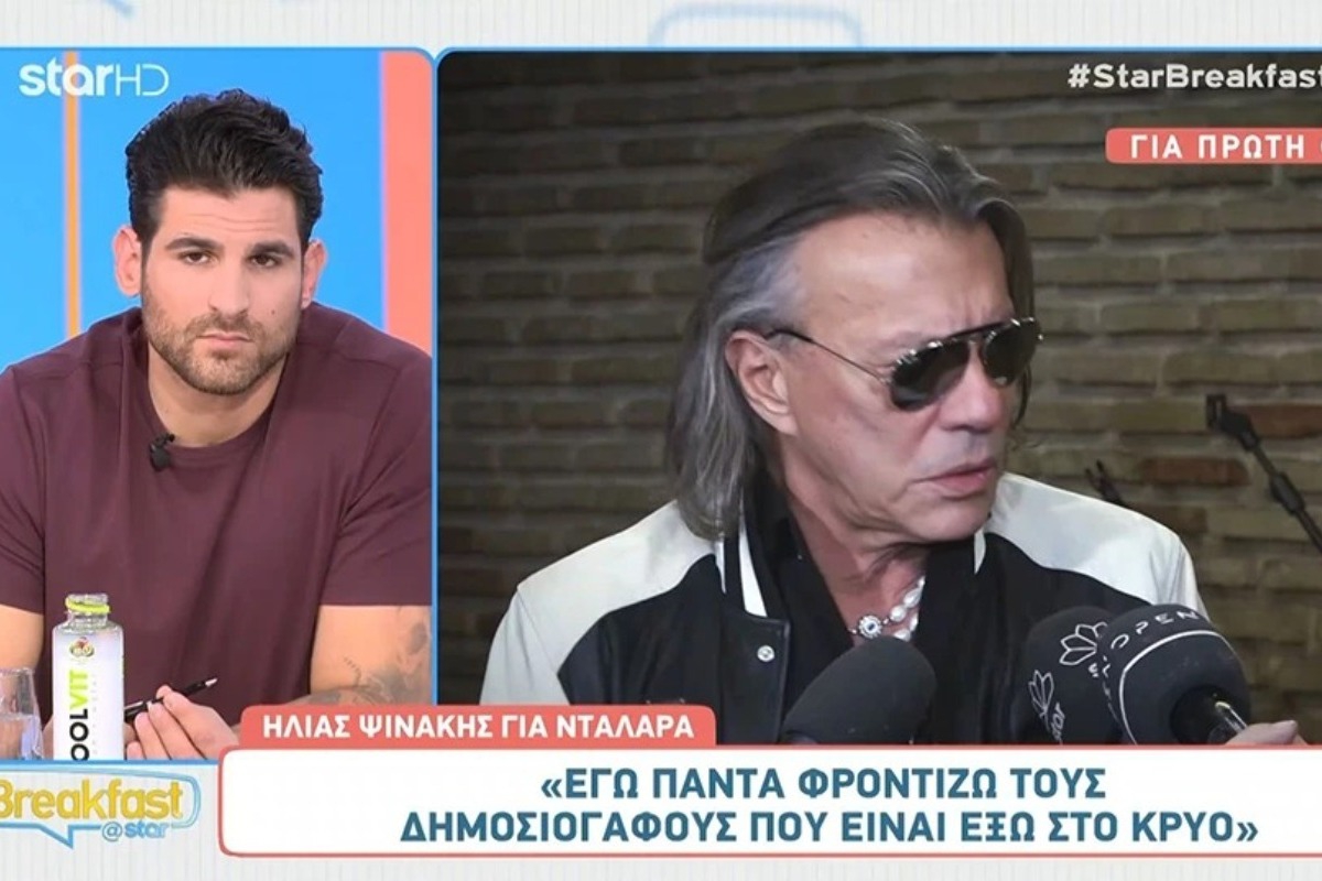 Ηλίας Ψινάκης: «Δεν ξέρω τι καταλάβαινε ο Ρουβάς όταν τραγουδούσε το `Αξιον Εστί` και δε με νοιάζει τι λέει ο Νταλάρας»