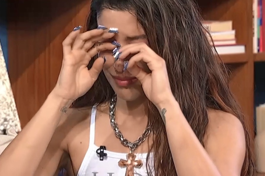 Μαρίνα Σάττι: Ξέσπασε σε κλάματα κατά τη διάρκεια τηλεοπτικής εκπομπής