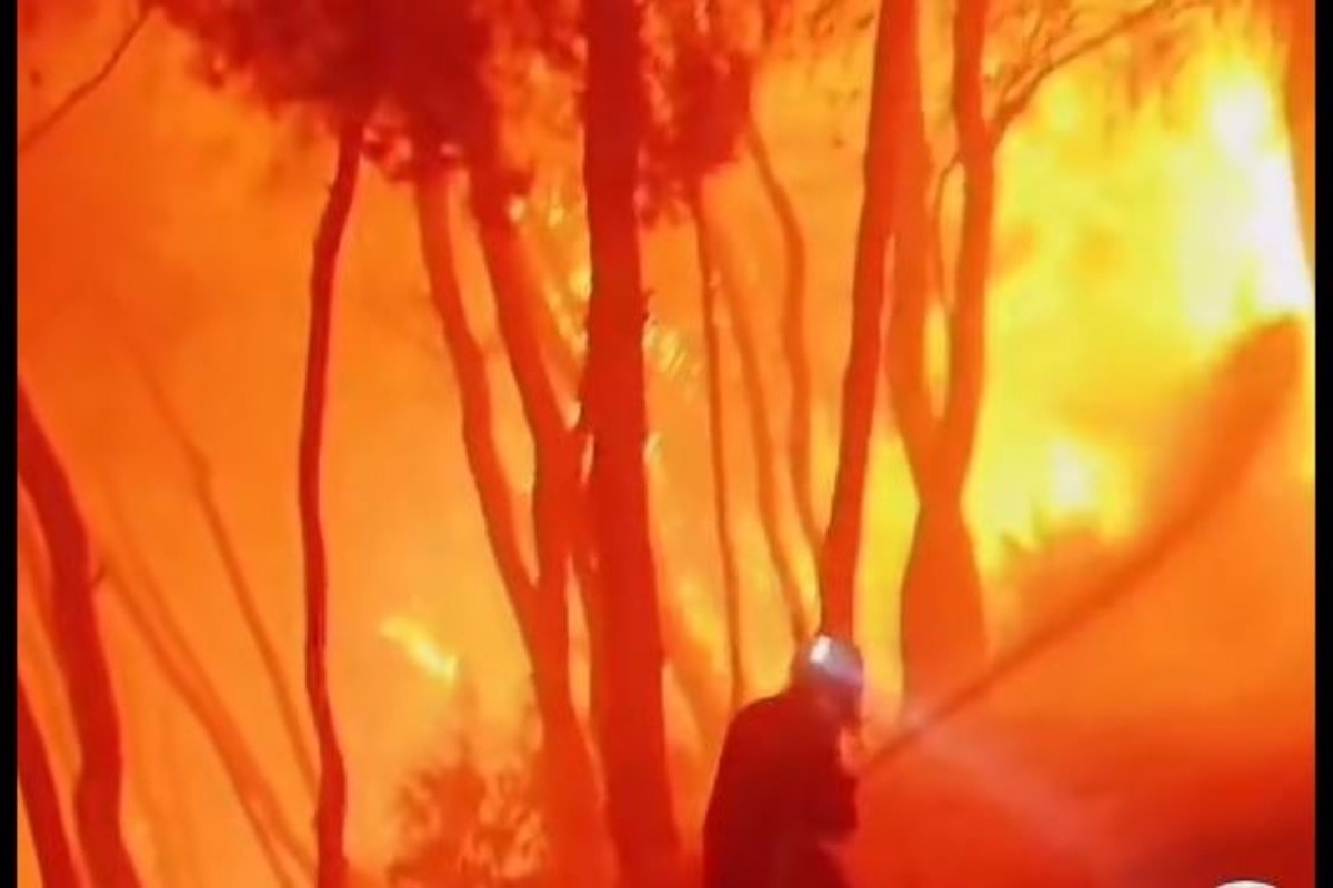 Ο ανατριχιαστικός διάλογος πυροσβεστών την ώρα της κατάσβεσης: «Φύγε, δεν κόβεται!»