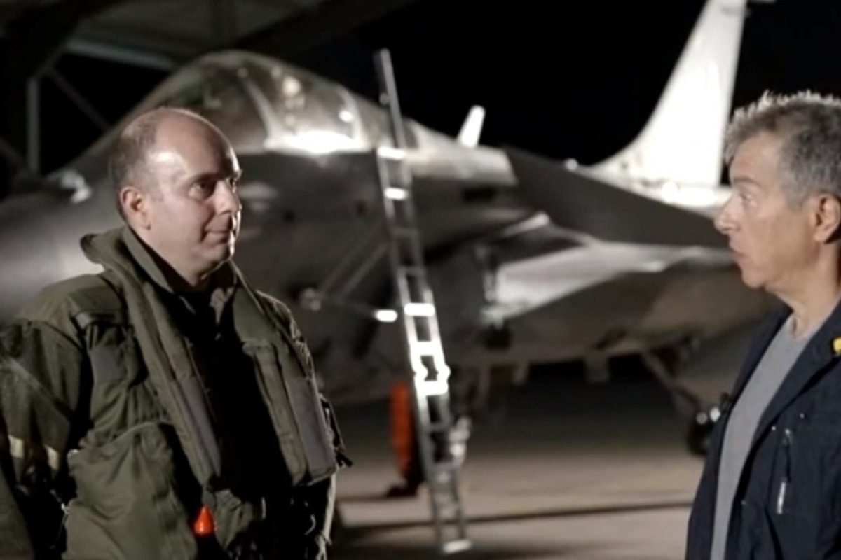 «Το θεμιτό είναι να προσφέρεις ασφάλεια για να ζουν ελεύθεροι οι Έλληνες» ‑ Ρίγη συγκίνησης από πιλότο Rafale