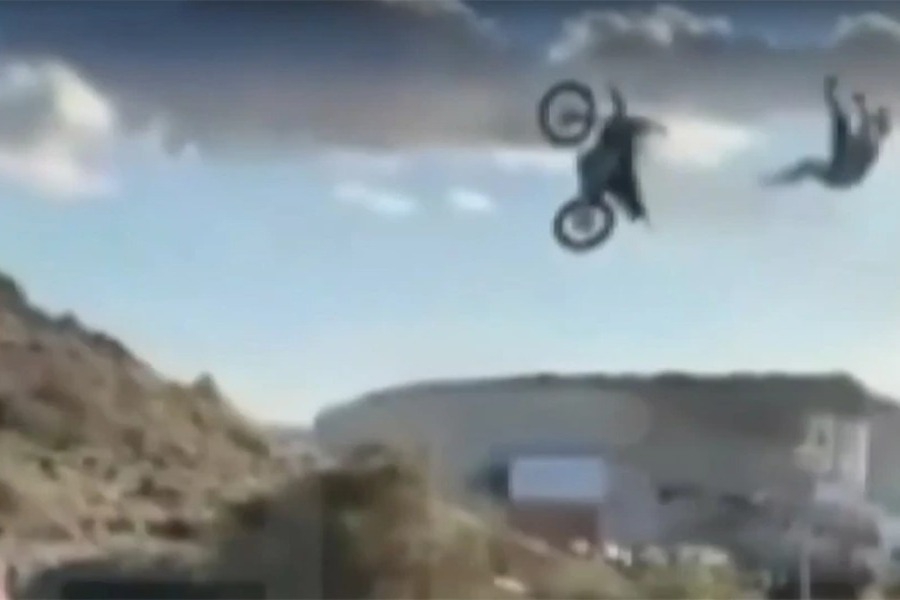 Βίντεο με το μοιραίο άλμα του 17χρονου Μάριου στην αυτοσχέδια πίστα moto cross στην Ιεράπετρα