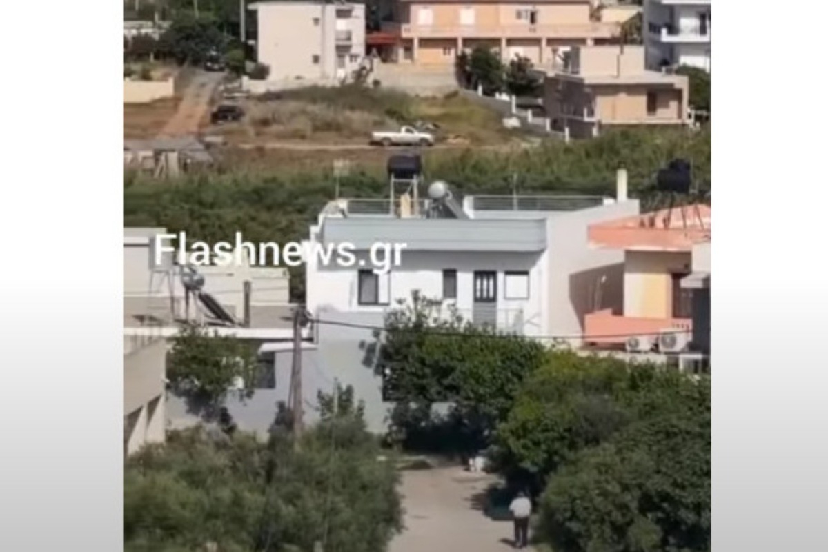 Κίσσαμος: Καρέ‑καρέ έφοδος της ΕΚΑΜ στο σπίτι του 56χρονου που απειλούσε να ανατιναχθεί