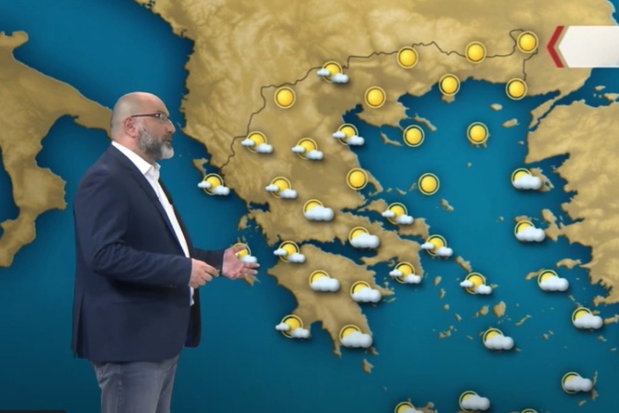 Καιρός: Η πρόβλεψη του ΣΚ από το Σάκη Αρναούτογλου