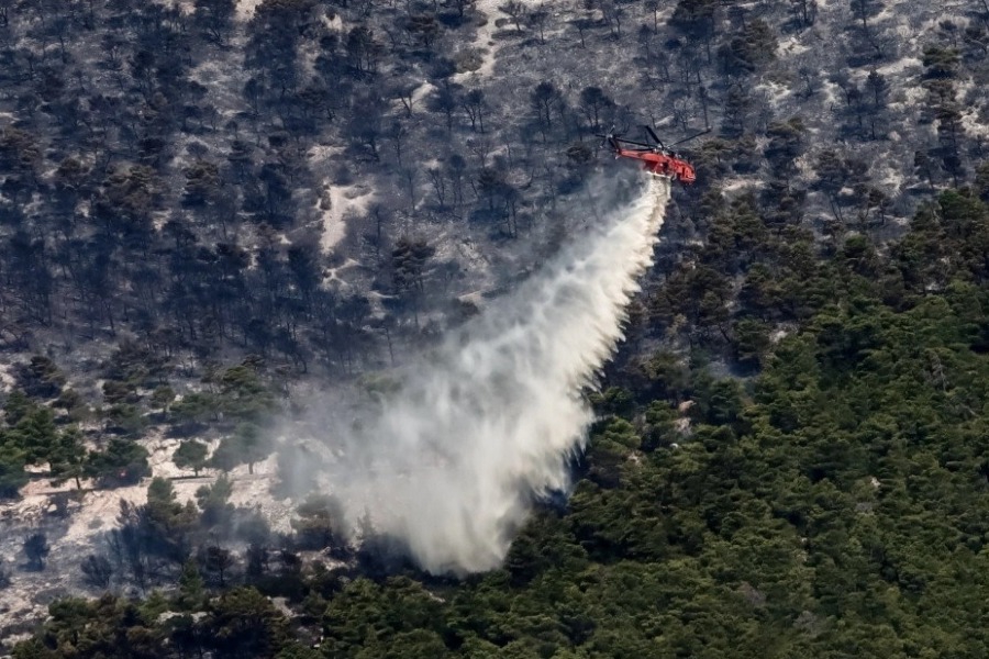 Πάρνηθα: Νέα εστία φωτιάς στον Αυλώνα ‑ Προσήχθησαν δύο ύποπτοι για εμπρησμό