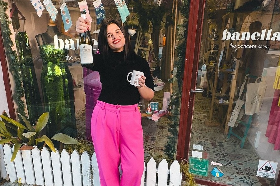 Η Μαριάννα έχει το ομορφότερο concept store στη Σαντορίνη