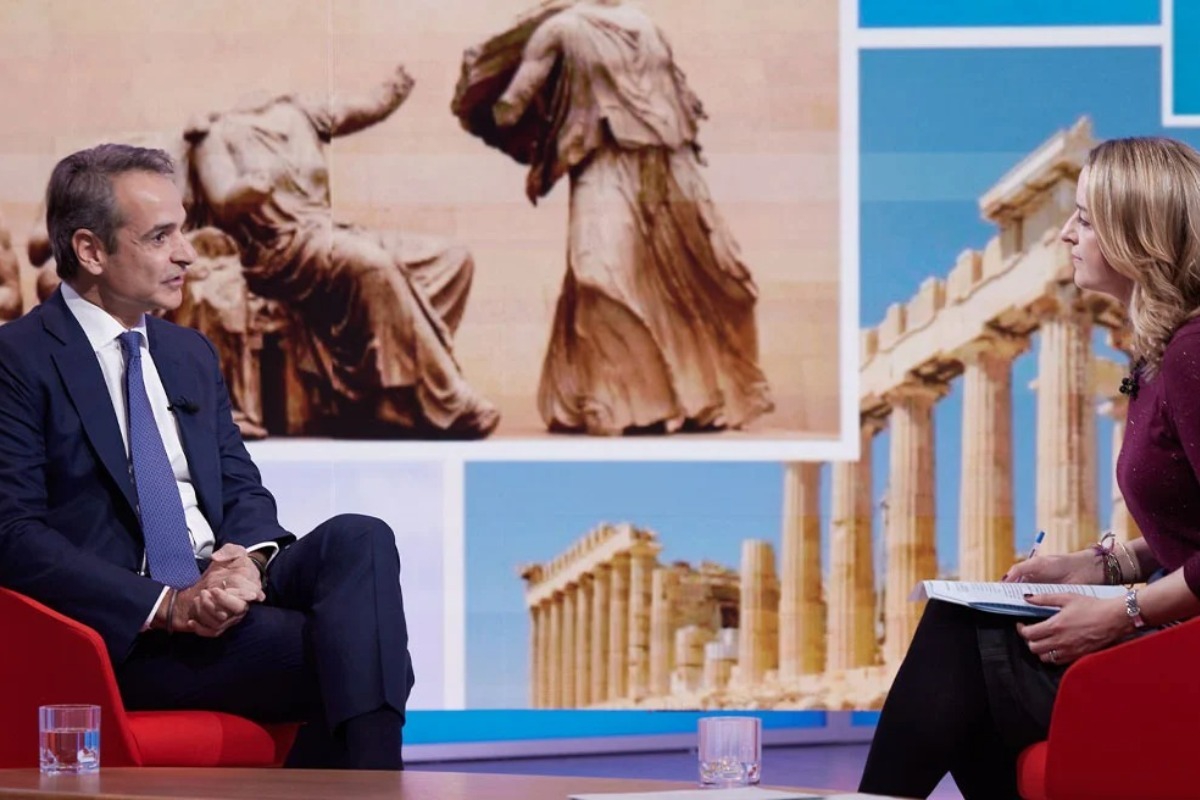Κυριάκος Μητσοτάκης στο BBC: «Τα Γλυπτά θα φαίνονταν καλύτερα στον Παρθενώνα ‑ Αν κόβαμε μισή τη Μόνα Λίζα, τι θα συνέβαινε;»