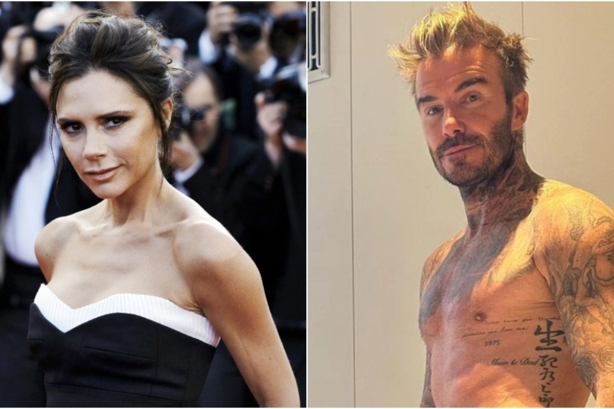 Ο Beckham μόνο με ένα μικρό μαύρο σορτς ‑ Τον φωτογραφίζει η Victoria
