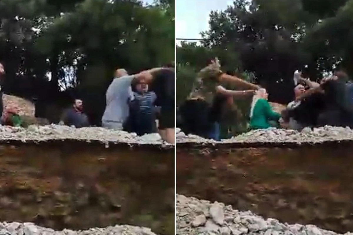 Χαμός στο Βόλο: Ο Μπέος δέρνει πλημμυροπαθή που τον έβρισε ‑ Δείτε το βίντεο