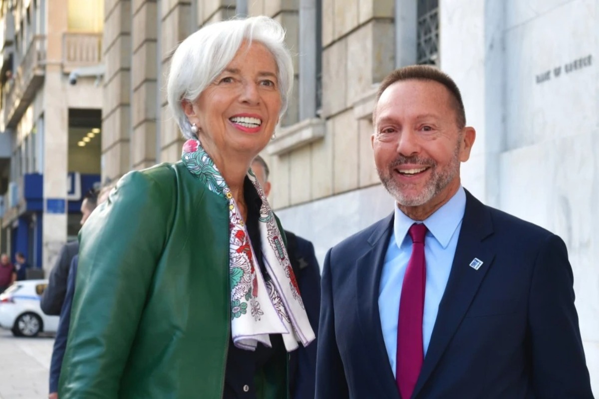 Στην Αθήνα η Κριστίν Λαγκάρντ για τη συνεδρίαση της ΕΚΤ