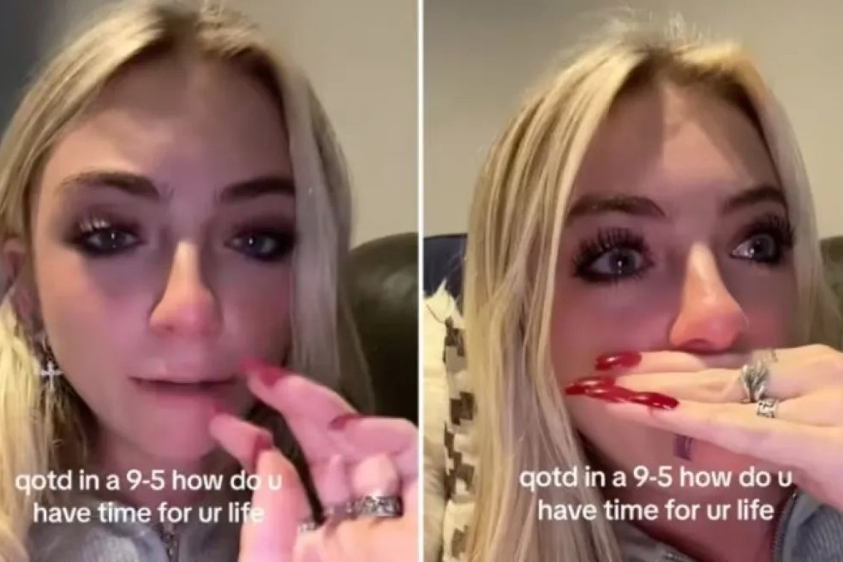 TikTok: 21χρονη Αμερικανίδα έγινε viral όταν παραπονέθηκε με δακρυσμένα μάτια για την πρώτη της δουλειά 9 με 5