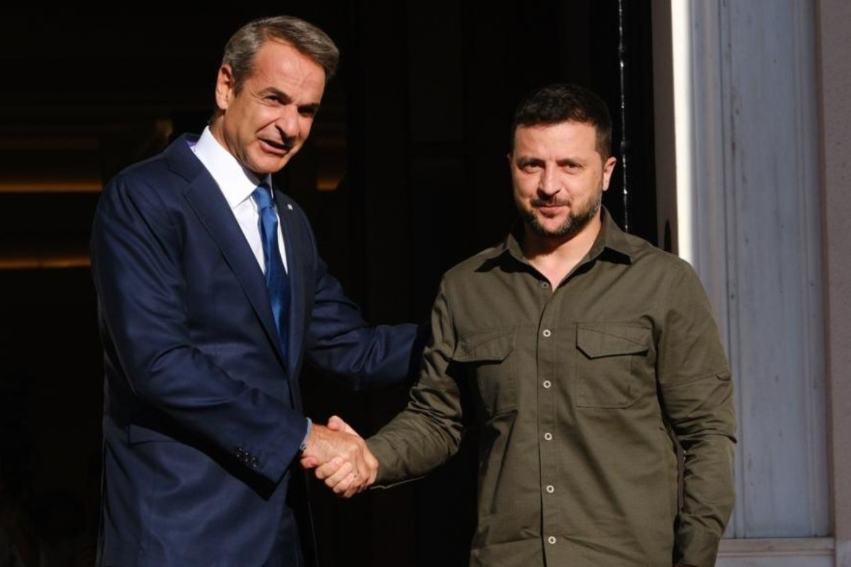 Μητσοτάκης σε Ζελένσκι: Η Ελλάδα θα συνεχίσει να στηρίζει την Ουκρανία