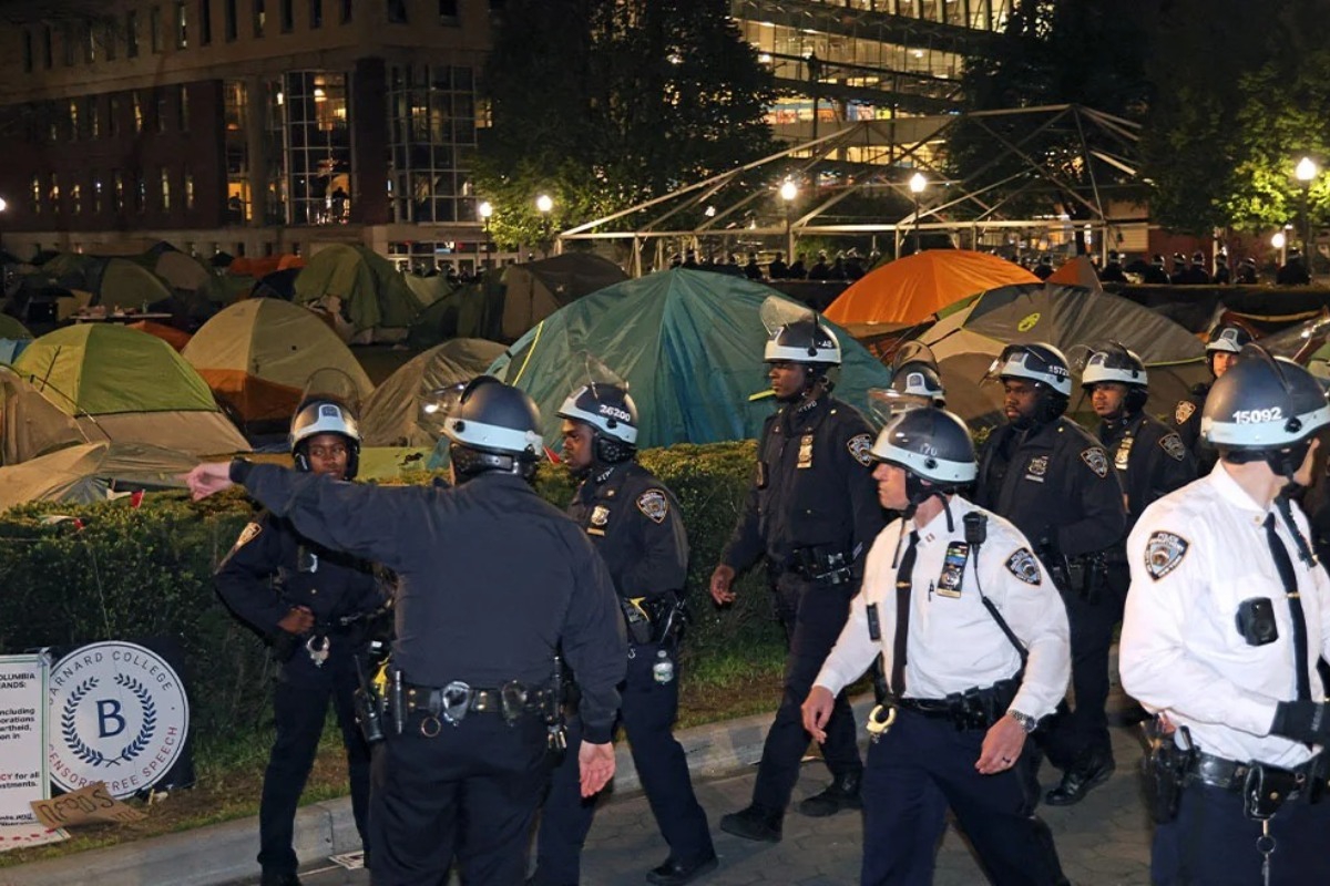 Διαδηλώσεις στα πανεπιστήμια: Αστυνομικός πυροβόλησε στη διάρκεια της εφόδου στο Columbia ‑ Πάνω από 2.000 οι συλλήψεις
