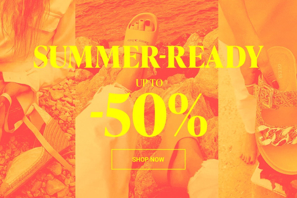 Καλοκαιρινές αγορές σε παπούτσια έως ‑50%!