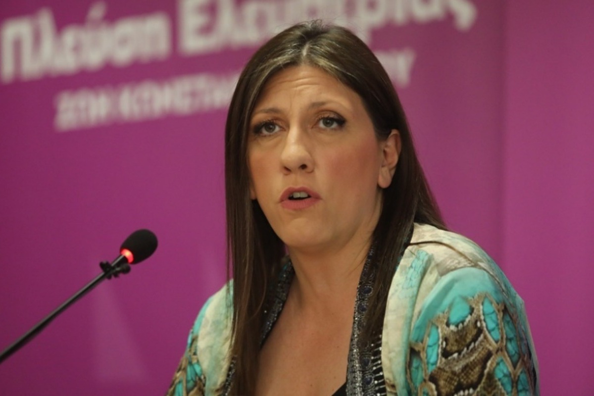 Η Ζωή Κωνσταντοπούλου δίεγραψε βουλευτή του Πλεύση Ελευθερίας