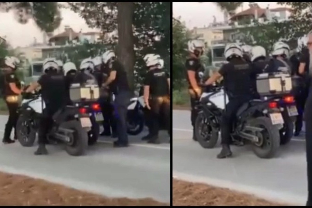 Απίστευτη οδηγία αστυνομικού στη Λάρισα: «Θα μπούμε μέσα στον κόσμο. Και τίποτα να μην πέσει, ξύλο θα πέσει, εντάξει;»