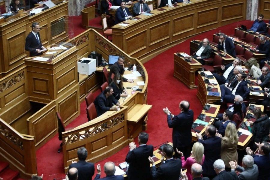 Καταψηφίστηκε από 156 βουλευτές η πρόταση δυσπιστίας κατά της κυβέρνησης