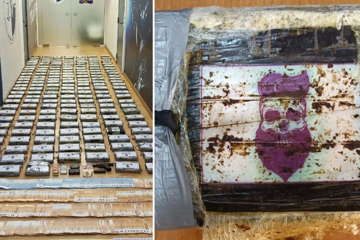 Κέρδη 5 εκατ. ευρώ και συλλήψεις για τα 200 κιλά κοκαΐvης σε κοντέινερ με γαρίδες στον Πειραιά