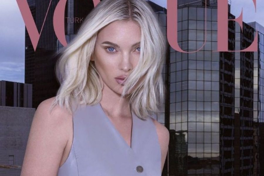 Η Elsa Hosk φόρεσε Eλληνίδα σχεδιάστρια στο εξώφυλλο της Vogue