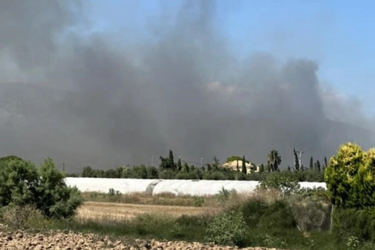 Φωτιά σε χαμηλή βλάστηση στον Μαραθώνα