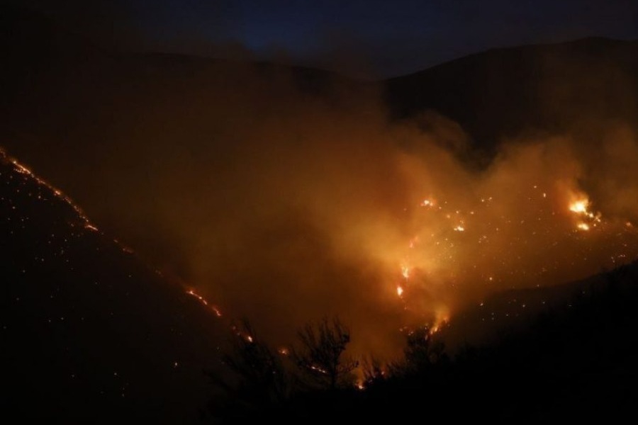 Πάρνηθα: Πιλότος τη βιντεοσκόπησε από τα 35.000 πόδια