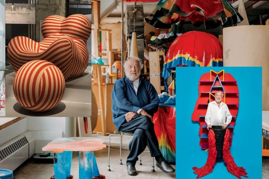 Πολύχρωμα έπιπλα, αλλόκοτα έργα τέχνης: Στον κόσμο του Gaetano Pesce