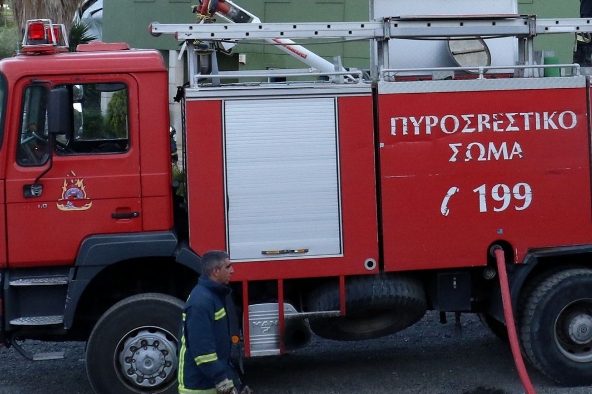 Φωτιά τώρα στην Κρήτη ‑ Καίγεται το δάσος της Κέρης