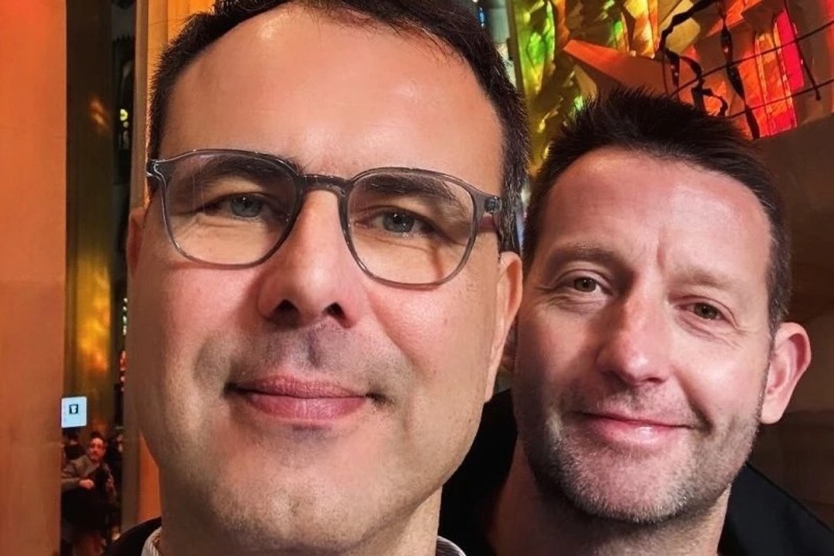 Οι ευχές του Αλέξη Πατέλη για καλή χρονιά μαζί με τον σύντροφό του