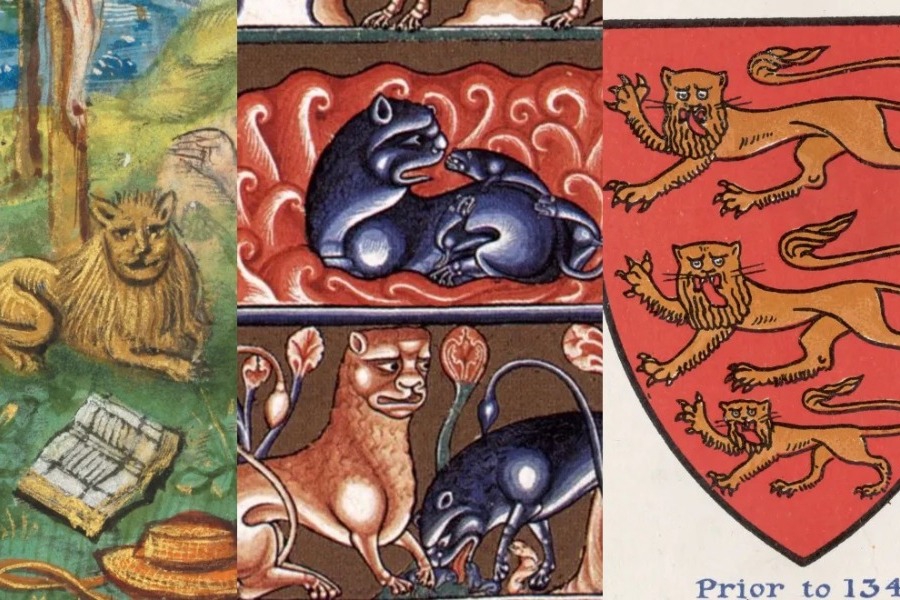 Γιατί οι καλλιτέχνες του Μεσαίωνα σχεδίαζαν γελοία λιοντάρια στους πίνακές τους