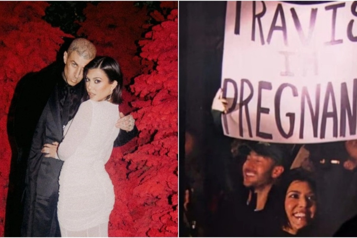 Νέο μέλος στην οικογένεια Kardashian: Ανακοίνωσε την εγκυμοσύνη της με πανό σε συναυλία