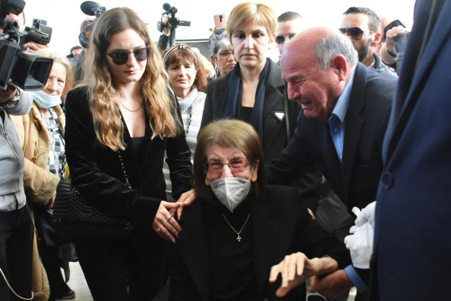 Νίκος Ξανθόπουλος: «Αθάνατος» φώναξαν στην πολιτική κηδεία του στο Α΄ Νεκροταφείο