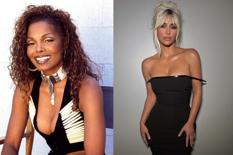 To iconic outfit της Janet Jackson πέρασε στα χέρια της Kim Kardashian και μας θύμισε ένα μεγάλο trend