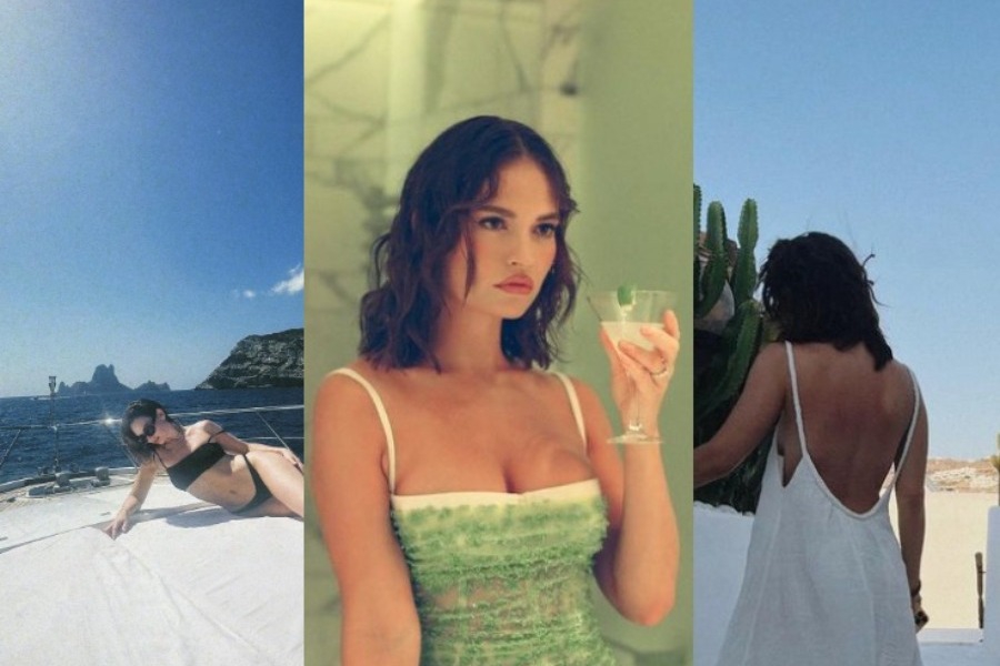 Οι καλοκαιρινές διακοπές της Lily James στην Ελλάδα