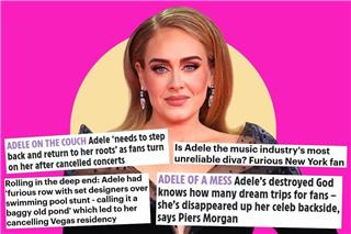 Γιατί τα media τα έχουν βάλει με την Adele;