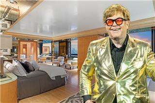 Το σπίτι του Elton John στην Ατλάντα είναι ένα θεόρατο διαμέρισμα