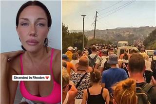 Βίντεο: Τα δάκρυα Βρετανίδας μετά τη φωτιά στη Ρόδο ‑ «Ευχαριστώ τον Έλληνα ήρωα που μας έσωσε»