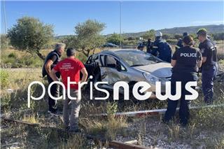 Τραγωδία στον Πύργο: Τρένο παρέσυρε αυτοκίνητο ‑ Νεκρός ένας άνδρας