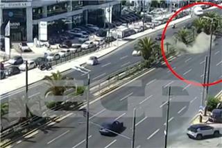 Λεωφόρος Συγγρού: Βίντεο ντοκουμέντο από τροχαίο
