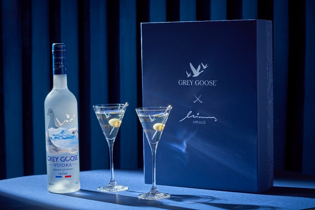 GREY GOOSE x MINAS: Δημιούργησαν το σετ ποτηριών cocktail που θα λατρέψει κάθε λάτρης της διακριτικής πολυτέλειας