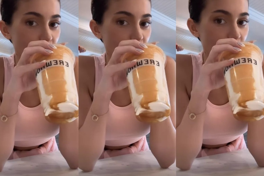 Tο μεταλλιζέ χρώμα στα νύχια της Kylie Jenner είναι το καλύτερο χρώμα για φέτος την άνοιξη