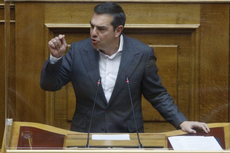 Πρόταση μομφής κατά της κυβέρνησης Μητσοτάκη υπέβαλλε ο Αλέξης Τσίπρας