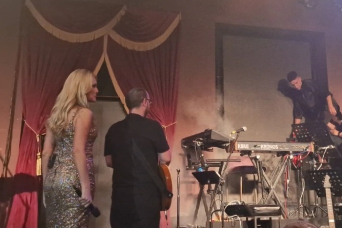 Φωτιά στην πίστα της Νατάσας Θεοδωρίδου και του Γιώργου Κακοσαίου ‑ Δείτε βίντεο