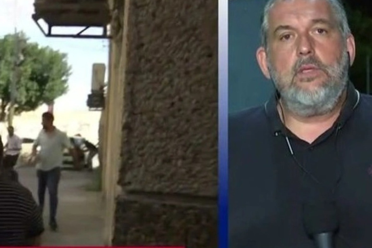 Βίντεο: Η στιγμή που ο δημοσιογράφος του ΣΚΑΪ Χρήστος Νικολαΐδης βρίσκεται σε διασταυρούμενα πυρά έξω από την Ιερουσαλήμ