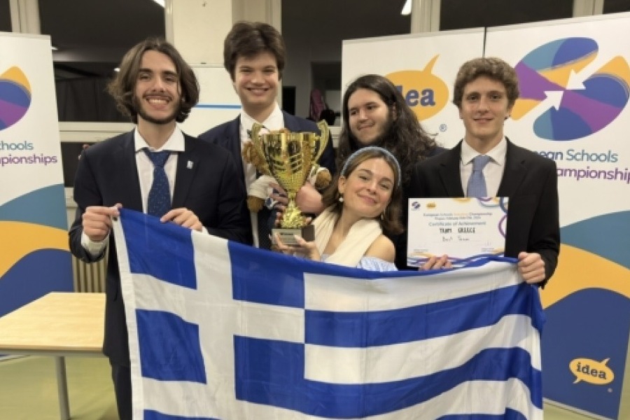 Πρωταθλήτρια Ευρώπης σε ρητορικό διαγωνισμό ελληνική ομάδα