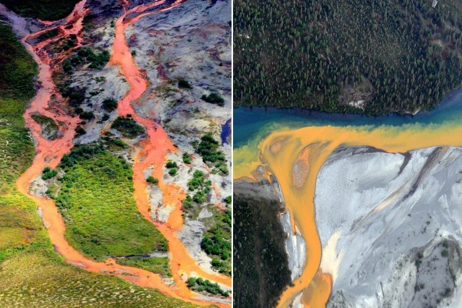 SOS από τους επιστήμονες για τα ποτάμια στην Αλάσκα ‑ Αποκτούν πορτοκαλί χρώμα