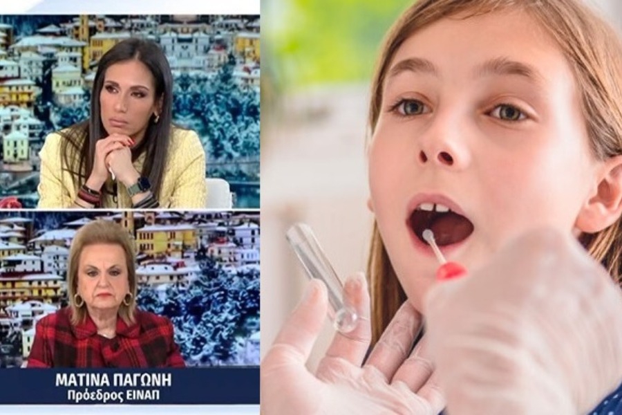 Ματίνα Παγώνη για στρεπτόκοκκο: «Γίνεται πανικός, είναι πολλά τα κρούσματα»