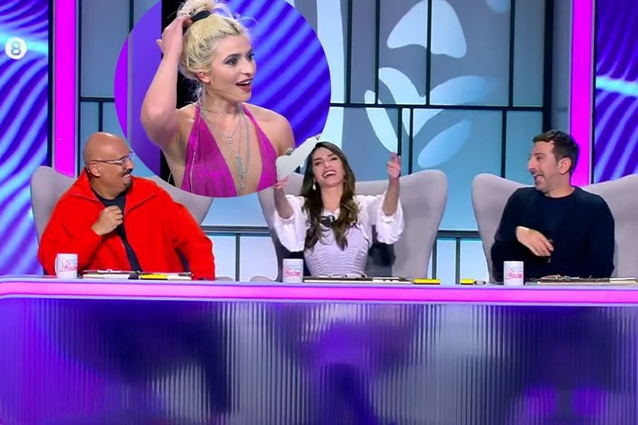 My Style Rocks: Φόρεσε το εσώρουχό της στο κεφάλι και σείστηκε το πλατό